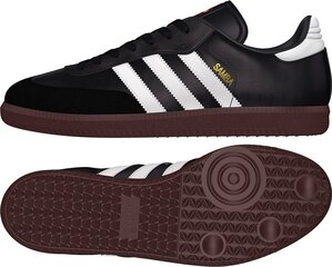 Jalgpallijalatsid Adidas Samba In M 019000, must price and information | Putsad ja muud jalgpallijalatsid | hansapost.ee