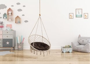 Подушка для кресла Hobbygarden Stork, коричневая цена и информация | Подушки, наволочки, чехлы | hansapost.ee