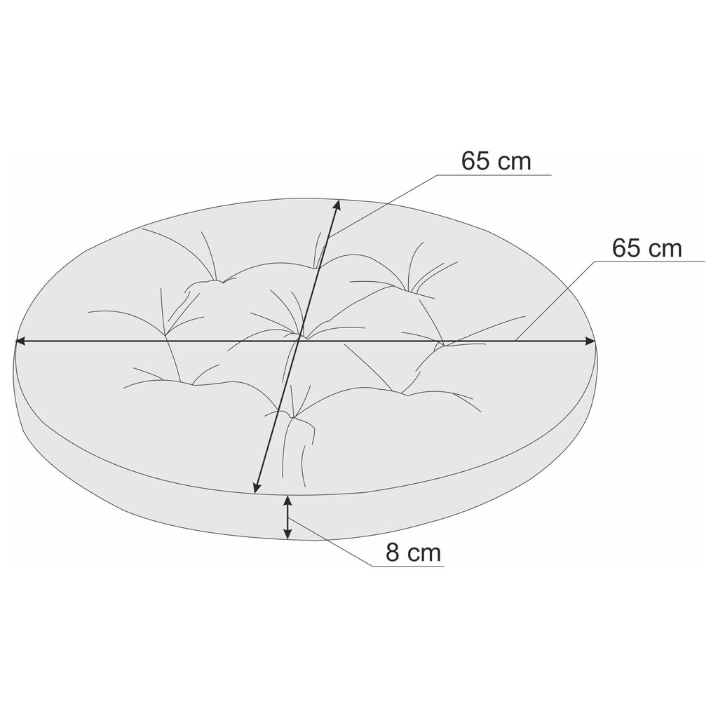 Tooli padi Hobbygarden Stork, sinine hind ja info | Toolipadjad ja toolikatted | hansapost.ee