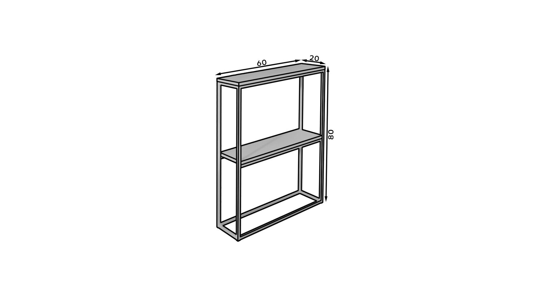 Konsoollaud ADRK Furniture Mason, valge hind ja info | Konsoollauad | hansapost.ee