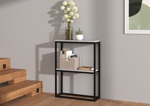 Консольный стол ADRK Furniture Mason, черный/белый цена и информация | Столы-консоли | hansapost.ee