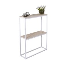 Консольный столик ADRK Furniture Mason, коричневый/белый цена и информация | Столы-консоли | hansapost.ee