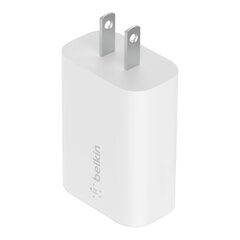 Сетевая зарядка Belkin Boost Charge USB-C PD 3.0 PPS 25W + USB-C to USB-C Cable белая цена и информация | Зарядные устройства для телефонов | hansapost.ee