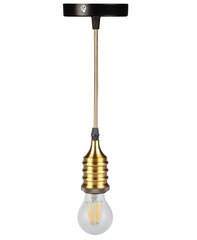 Основание для светильника Candellux со шнуром и патроном для лампы E27 RL-LPP060A цена и информация | Потолочный светильник, 38 x 38 x 24 см | hansapost.ee