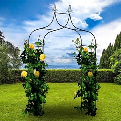 Цветочная арка - металлическая садовая пергола Gotel цена и информация | Подставки для цветов, держатели для вазонов | hansapost.ee