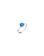Evolution Group Hõbesõrmus sinise opaaliga 15001.3 hind ja info | Sõrmused | hansapost.ee