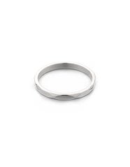 Minimalistlik hõbesõrmus R00019 hind ja info | Sõrmused | hansapost.ee