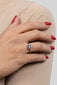 Brilio Silver hõbedane sõrmus läbipaistva tsirkooniga RI057W hind ja info | Sõrmused | hansapost.ee