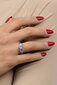Brilio Silver hõbedane sõrmus tsirkoonidega RI043W hind ja info | Sõrmused | hansapost.ee