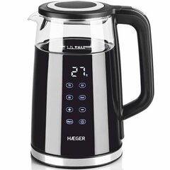 Haeger EK-DIG.028A Чайник с контролем температуры 1.7L 2200W цена и информация | Электрочайники | hansapost.ee