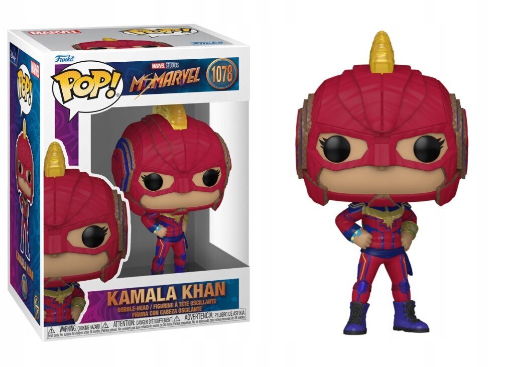 Funko POP! Ms. Marvel Kamala Khan 1078 цена и информация | Fännitooted mänguritele | hansapost.ee