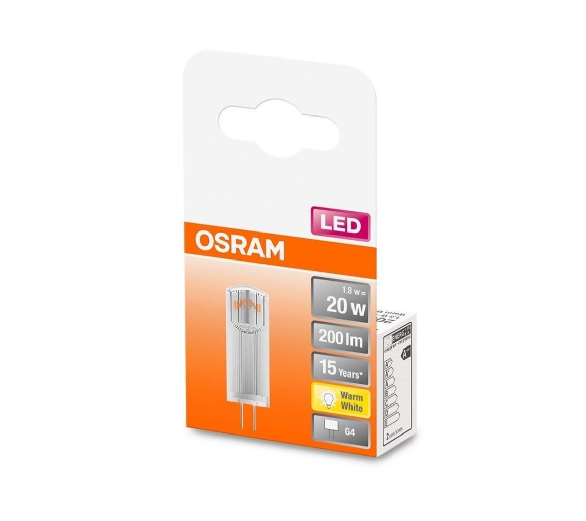 LED Candellux Osram G4 1,8 W 200 lm 2700K цена и информация | Lambipirnid ja LED-pirnid | hansapost.ee