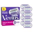 Varuterad Gilette Venus Deluxe Smooth Swirl, 8 tk