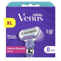 Varuterad Gilette Venus Deluxe Smooth Swirl, 8 tk price and information | Shaving products | hansapost.ee