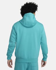 Nike meeste dressipluus NSW CLUB HOODIE, türkiis цена и информация | Мужские толстовки | hansapost.ee