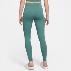Женские тренировочные леггинсы Nike ONE, морской зеленый цвет цена и информация | Спортивная одежда женская | hansapost.ee