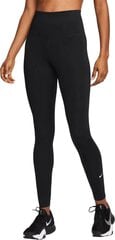 Женские тренировочные леггинсы 7/8 Nike ONE, черный цвет цена и информация | Спортивная одежда женская | hansapost.ee