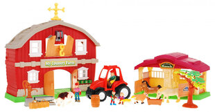 Детская ферма с животными и трактором цена и информация | Игрушки для мальчиков | hansapost.ee