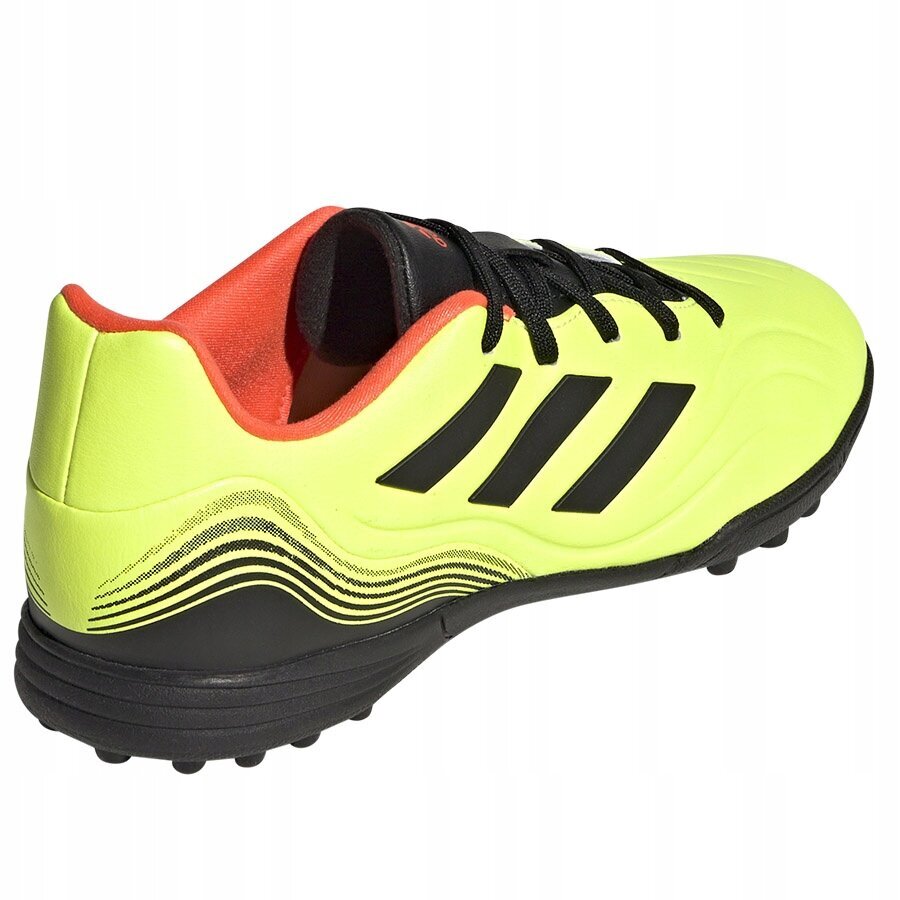 Jalgpallijalatsid Adidas Copa Sense.3 TF JR GZ1378, kollane цена и информация | Putsad ja muud jalgpallijalatsid | hansapost.ee