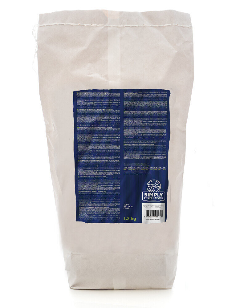 Simply from nature hobuseliha ja lõhega, 2x1,2 kg hind ja info | Koerte kuivtoit ja krõbinad | hansapost.ee