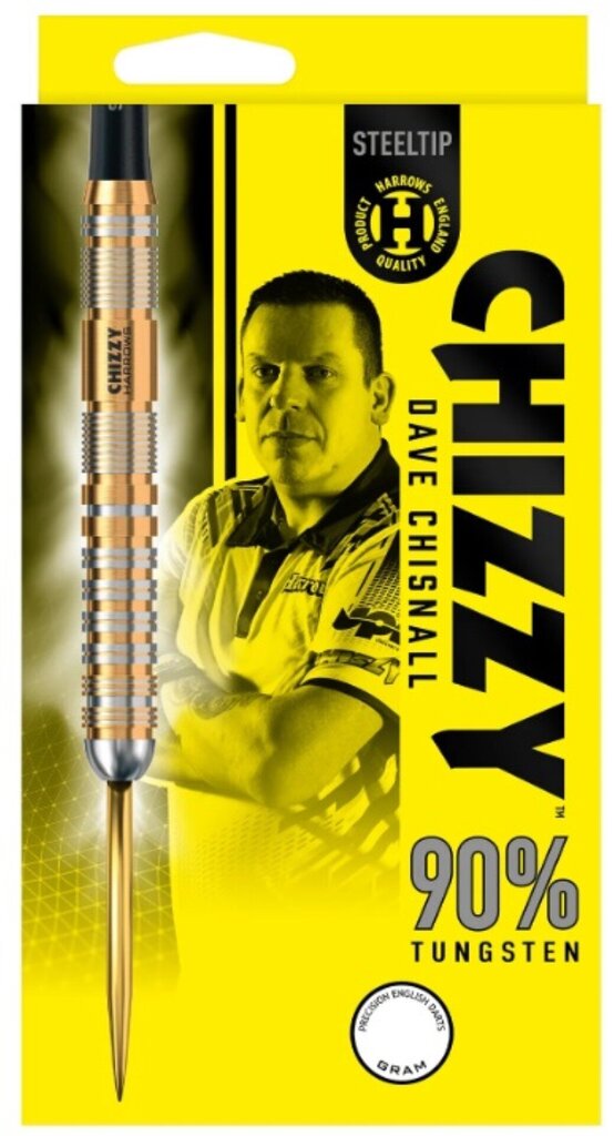Noolemängu nooled Steeltip Chizzy Series 2 W90, 3x23g, kuldne hind ja info | Noolemängud | hansapost.ee