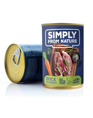 Simply from nature pardi ja porgandiga, 6x400 g price and information | Canned dog food | hansapost.ee