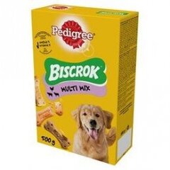 Pedigree Multi biscrok для собак с зерном и мясом, 0,5 кг х 12 шт. цена и информация | Лакомства для собак | hansapost.ee