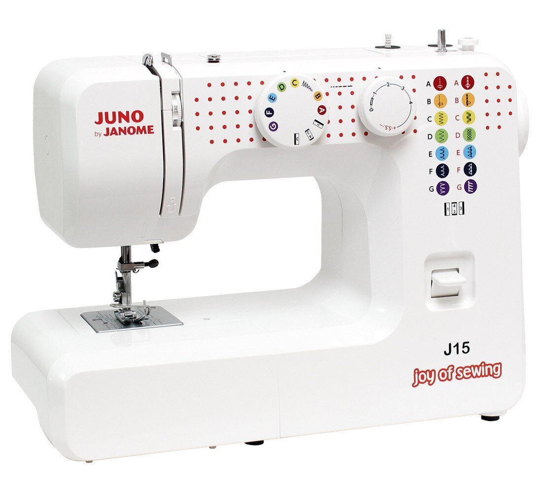 Juno By Janome J15 hind ja info | Tikkimis- ja õmblusmasinad | hansapost.ee