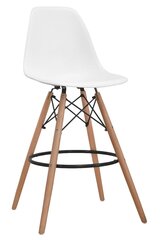 Барный стул Holly, белый цена и информация | Стулья для кухни и столовой | hansapost.ee