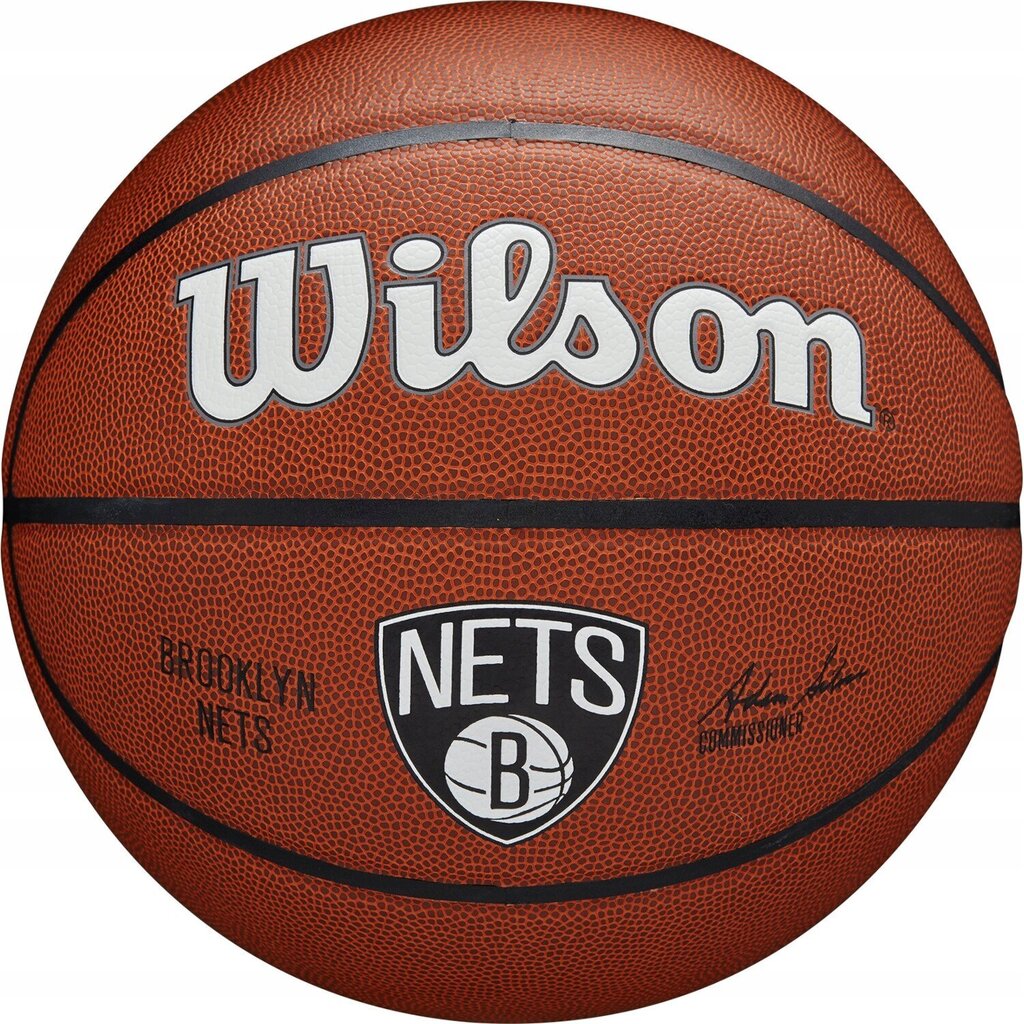 Korvpallipall Wilson NBA Team Alliance Basketball Brooklyn Nets, suurus 7 hind ja info | Korvpallid | hansapost.ee