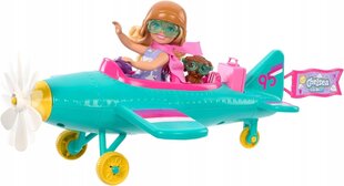Набор куклы Челси Самолёт Barbie цена и информация | Игрушки для девочек | hansapost.ee