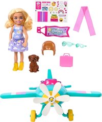 Набор куклы Челси Самолёт Barbie цена и информация | Игрушки для девочек | hansapost.ee