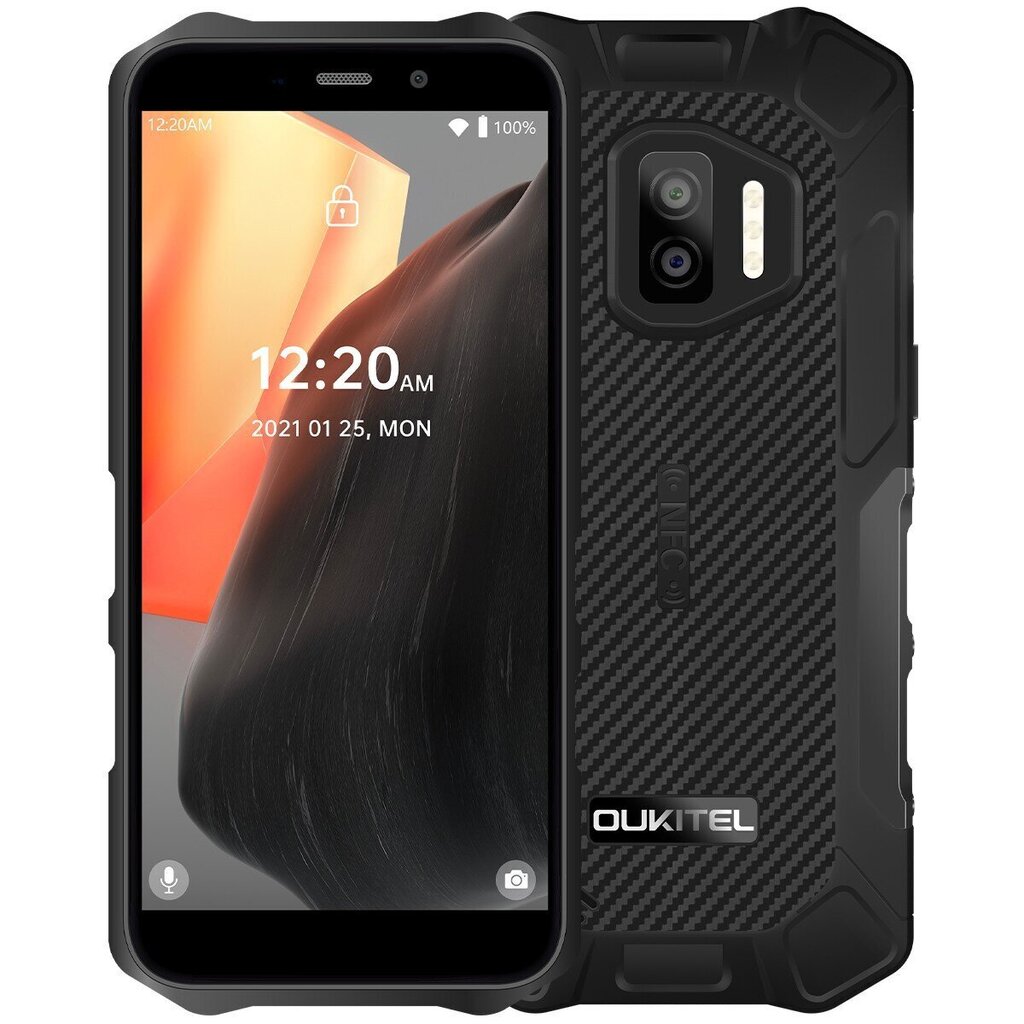 Defektiga toode. Mobiiltelefon Oukitel WP12 Pro 4/64GB, Black hind ja info | Defektiga tooted | hansapost.ee