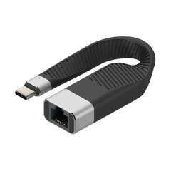 Techly USB-C M/F Gigabit Ethernet RJ45 цена и информация | Адаптеры и USB-hub | hansapost.ee