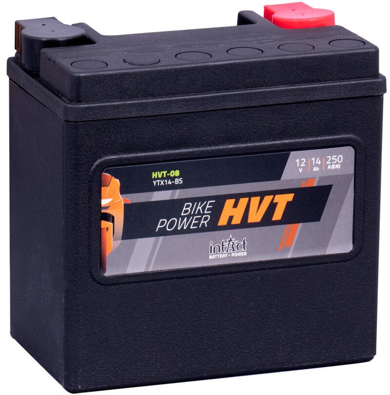 Aku mootorrataste jaoks intAct Battery-Power HVT YTX14-BS 12V 14Ah c20 250A hind ja info | Mootorrataste akud | hansapost.ee