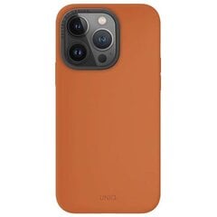 UNIQ etui Lino Hue iPhone 15 Pro Max 6.7" Magclick Charging różowy|blush pink цена и информация | Чехлы для телефонов | hansapost.ee
