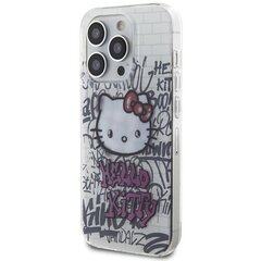 Hello Kitty HKHCP14LHDGPHT iPhone 14 Pro 6.1" biały|white hardcase IML Kitty On Bricks Graffiti цена и информация | Hello Kitty Мобильные телефоны, Фото и Видео | hansapost.ee