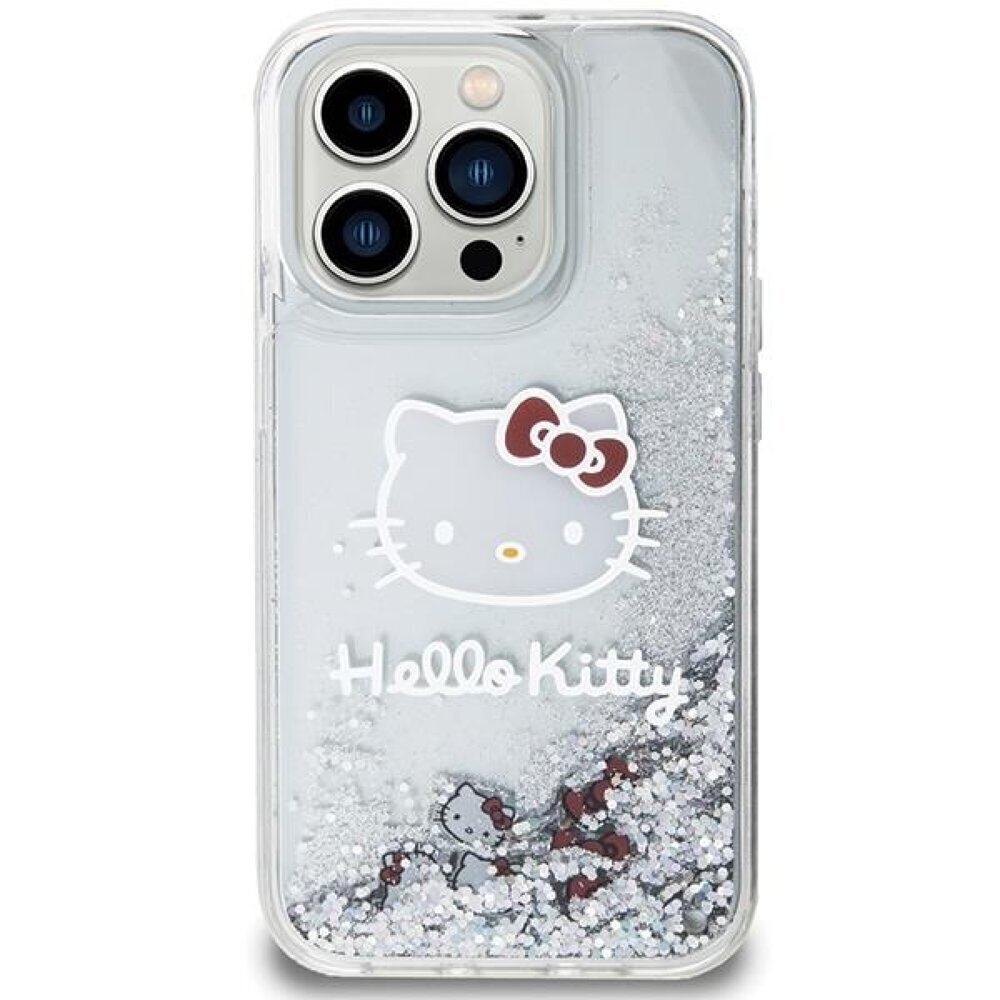 Hello Kitty Liquid Glitter Charms Kitty Head hind ja info | Telefonide kaitsekaaned ja -ümbrised | hansapost.ee