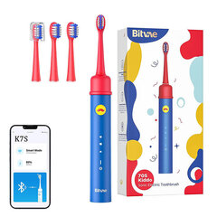 Sonic toothbrush with app for kids, tips set  Bitvae BVK7S (blue) цена и информация | Электрические зубные щетки | hansapost.ee