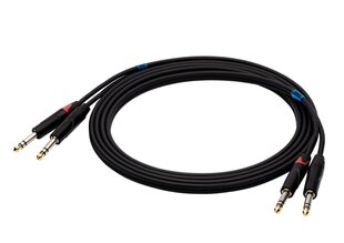 SSQ 2xJack Stereo, 2 m hind ja info | Juhtmed ja kaablid | hansapost.ee