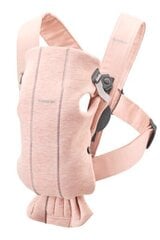 Kandekott Babybjörn Mini 3D Jersey, light pink hind ja info | Kõhukotid, kandekotid | hansapost.ee