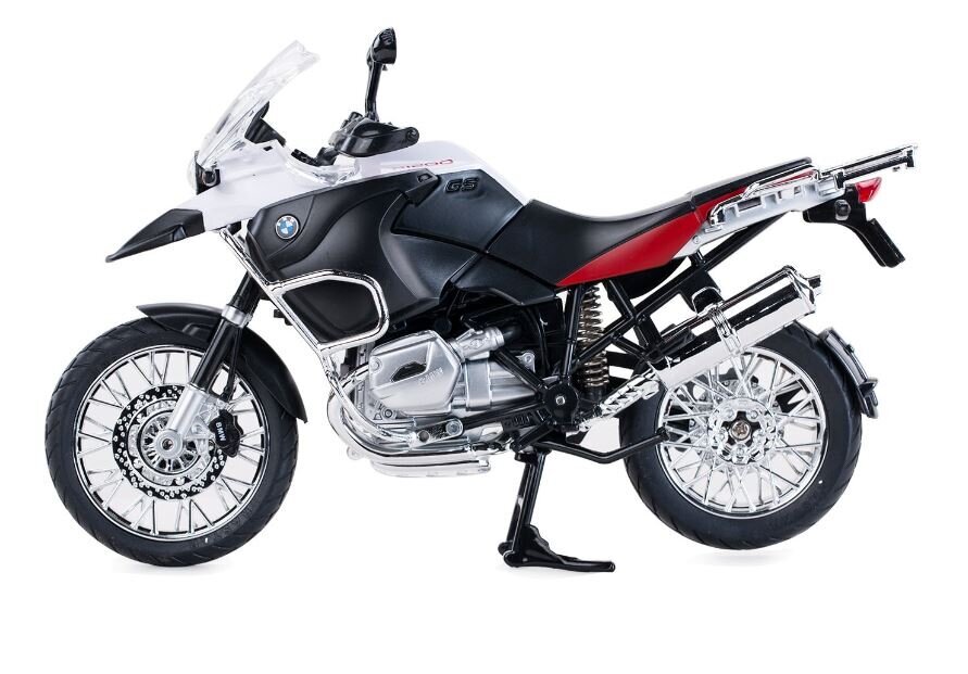 Metallist mootorratas BMW R1200GS 1:9 hind ja info | Mänguasjad poistele | hansapost.ee