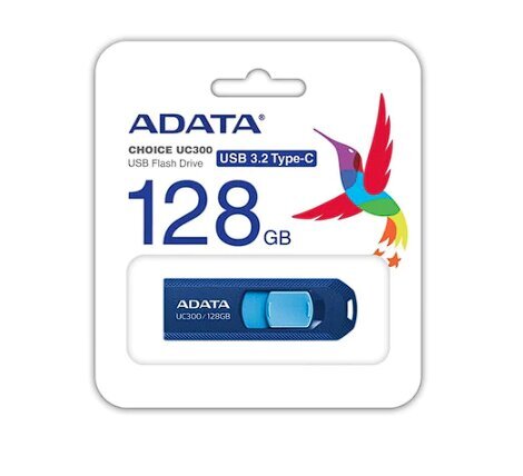 Adata FlashDrive 128 GB USB 3.2 цена и информация | Mälupulgad | hansapost.ee