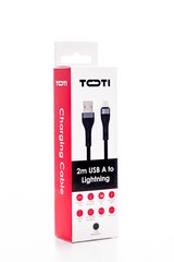 Seek Toti Usb A to Lightning hind ja info | Mobiiltelefonide kaablid | hansapost.ee