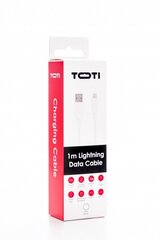 Seek Toti USB A to Lightning цена и информация | Кабели для телефонов | hansapost.ee