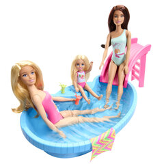Barbie nuku ja basseini lõbus komplekt hind ja info | Mänguasjad tüdrukutele | hansapost.ee