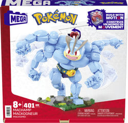 Konstruktor Pokemon Mega Construx Pokemon, Machamp, 401 det. hind ja info | Mänguasjad poistele | hansapost.ee