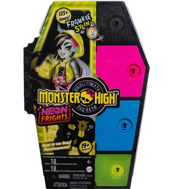 Nukk üllatustega Monster High Skulltimates, Frankie Stein цена и информация | Mänguasjad tüdrukutele | hansapost.ee