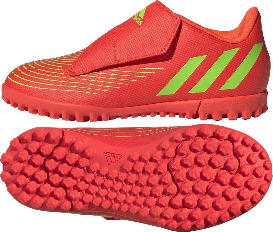 Adidas Jalgpallijalatsid lastele Predator Edge.4 V TF, suurus 28, oranž цена и информация | Putsad ja muud jalgpallijalatsid | hansapost.ee