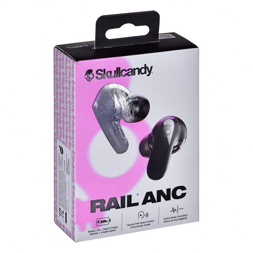 Skullcandy Rail ANC Black цена и информация | Kõrvaklapid | hansapost.ee